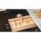 Rev-A-Shelf Maple Veneer, Light Brown, 9.88 in W, 2.5 in H, 19.13 in D, 19.13 in L, Light Brown LD-4CT15-1 - alternate 4